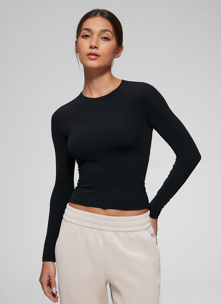 Softembrace Tight Fit Long Sleeve Shirts